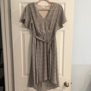 Sienna Sky Black and White Dress